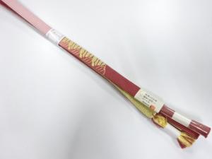 未使用品　正絹　高麗　手組帯締め